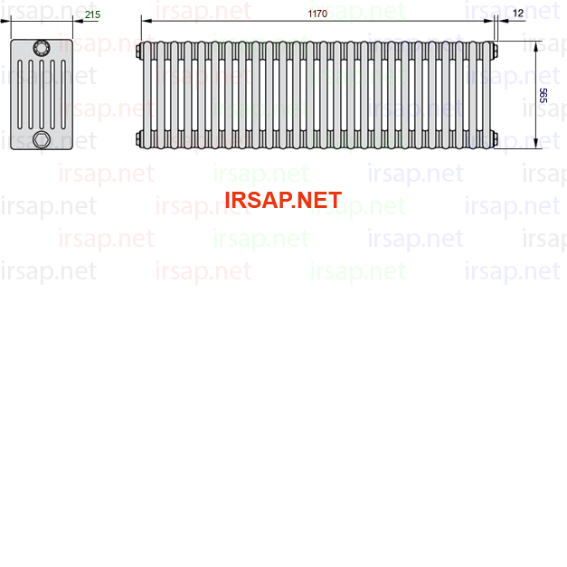 Радиатор IRSAP Tesi 60565/26 T23 CL 01